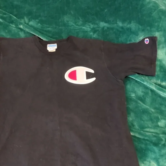 5 for $30 - Big C patch vintage 90s t-shirt - Picture 1 of 6